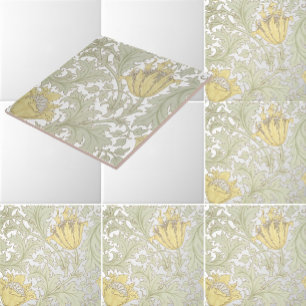 William Morris Vintage Anemone Bloemmotief Tegeltje