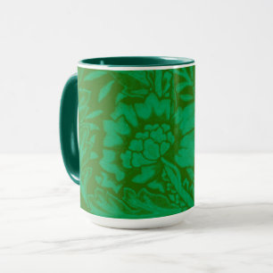 William Morris Vintage, Anemone in smaragdgroen Mok