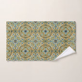 William Morris Vintage Blauwe Wijnstok Naadloos Pa Bad Handdoek (Handdoek)