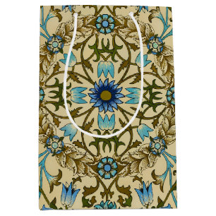 William Morris Vintage Blauwe Wijnstok Naadloos Pa Medium Cadeauzakje