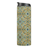 William Morris Vintage Blauwe Wijnstok Naadloos Pa Thermosbeker (Geroteerd rechts)