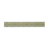 William Morris Vintage Blauwe Wijnstok Naadloos Pa Uitnodigingen Wikkel (Vlak)