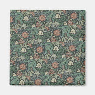 William Morris Vintage Bloem Pink Groen Compton Magneet