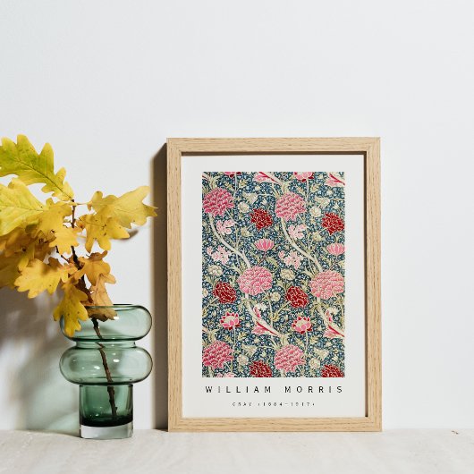 William Morris Vintage Bloem Poster