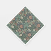 William Morris Vintage Bloemendecor Roze Groen Com Servet (Hoek)