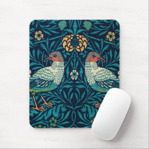 William Morris - Vintage Bloemenvogels Muismat