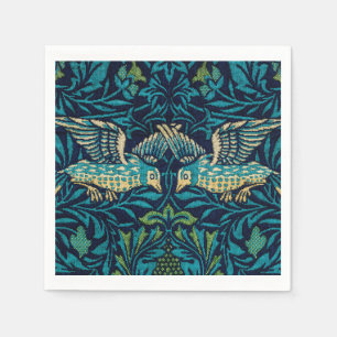 William Morris - Vintage Bloemrijke Vogels Servet