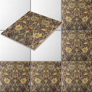 William Morris Vintage Bullerswood tapijt Patroon Tegeltje