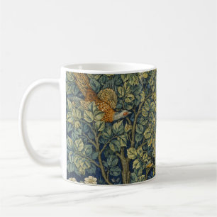 William Morris Vintage Fazant Eekhoorn Bloem Koffiemok