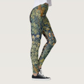 William Morris Vintage Fazant Eekhoorn Bloem Leggings (Rechts)