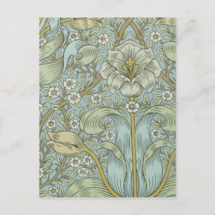William Morris Vintage Floral Spring Thicket Briefkaart