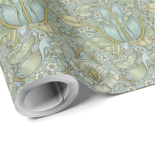 William Morris Vintage Floral Spring Thicket Cadeaupapier (Rol Hoek)