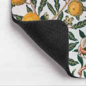 William Morris Vintage Fruit Granaatappel Wit Muismat (Hoek)