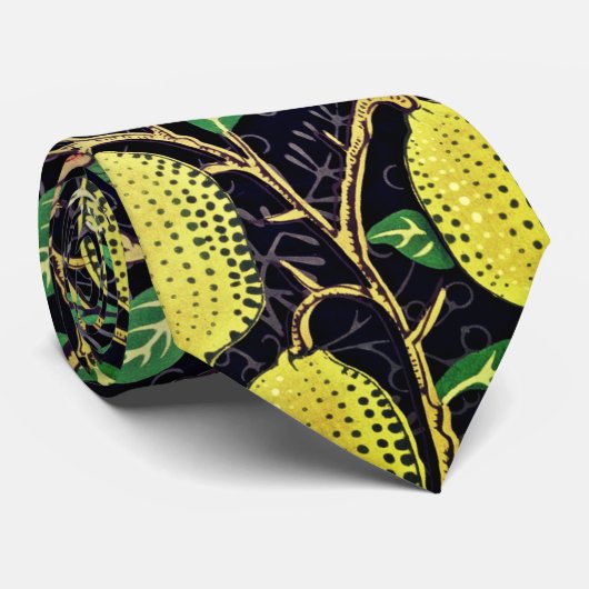 William Morris Vintage Fruitpatroon Heren Das (Opgerold)