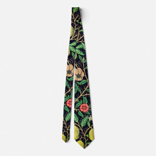 William Morris Vintage Fruitpatroon Heren Das (Achterkant)