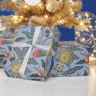 William Morris Vintage Granaatappel Fruit Patroon Cadeaupapier