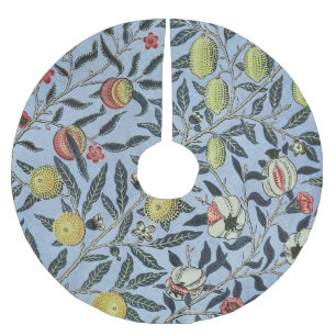 William Morris Vintage Granaatappel Fruit Patroon Kerstboom Rok