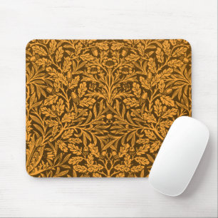 William Morris Vintage Herfst Goud Eiken Patroon Muismat