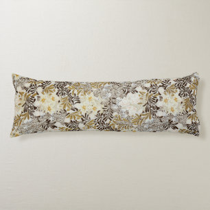 William Morris Vintage Hyacint Art Nouveau Bloemmo Lichaamskussen