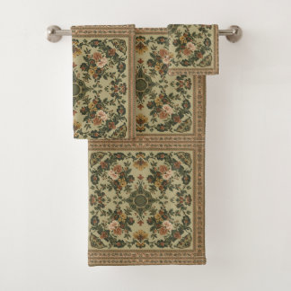 William Morris vintage kamperfoelie bloempatroon Bad Handdoek