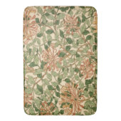 William Morris vintage kamperfoelie bloempatroon Badmat (Voorkant Verticaal)