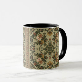 William Morris vintage kamperfoelie bloempatroon Mok