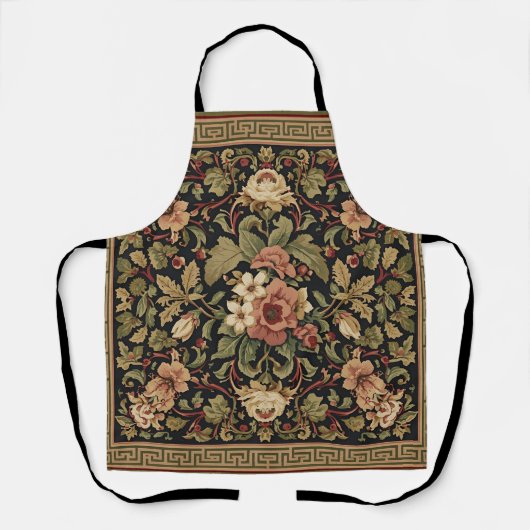 William Morris vintage kamperfoelie bloempatroon Schort (Voorkant)