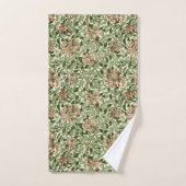 William Morris Vintage Kamperfoeliepatroon Bad Handdoek (Handdoek)