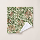 William Morris Vintage Kamperfoeliepatroon Bad Handdoek (Wasdoekje)