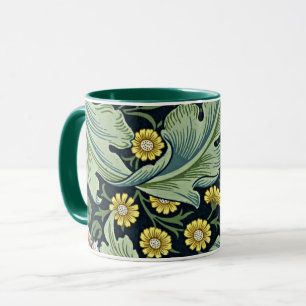 William Morris vintage patroon, Leicester, Mok