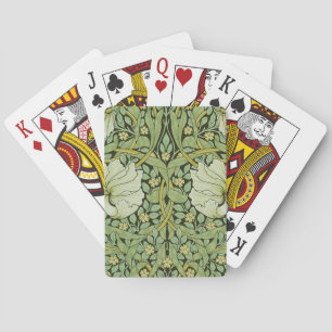 William Morris Vintage Pimpernel Bloemmotief Pokerkaarten