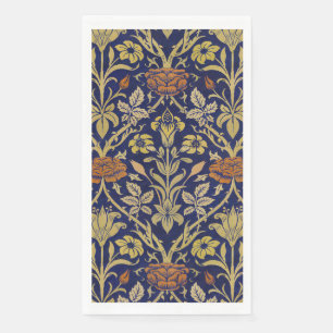 William Morris Vintage Roos & Lelie Bloempatroon Servet