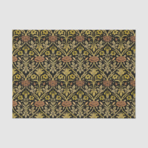 William Morris Vintage Roos & Lelie Bloempatroon Tissuepapier