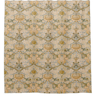 William Morris Vintage St James Acanthus Behang Douchegordijn
