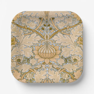 William Morris Vintage St James Acanthus Behang Papieren Bordje