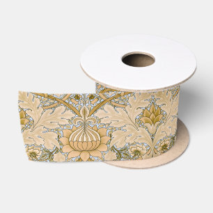 William Morris Vintage St James Acanthus Behangsel Satijnen Lint