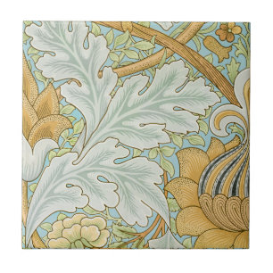 William Morris Vintage St James Acanthus Ontwerp Tegeltje