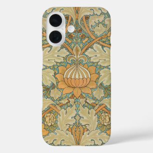 William Morris Vintage St James Acanthus Patroon iPhone 16 Hoesje