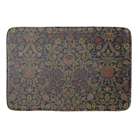 William Morris: Violet & Columbine badmat (Voorkant)