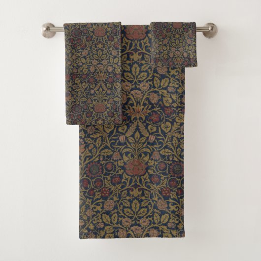 William Morris: Violet & Columbine handdoek set (Insitu)