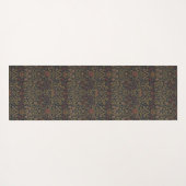 William Morris: Violet & Columbine Yoga Mat (Achterkant (horizontaal))