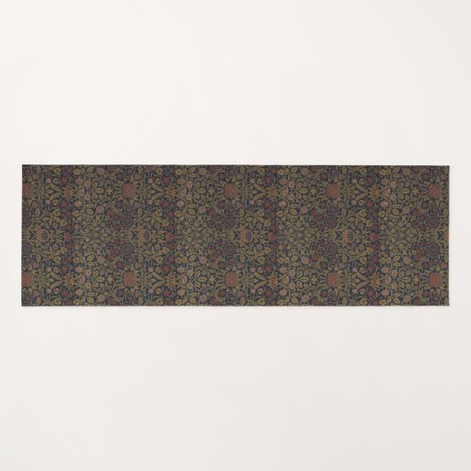 William Morris: Violet & Columbine Yoga Mat (Voorkant (horizontaal))