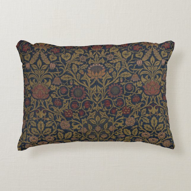  William Morris Violet en Columbine Accent Kussen (Voorkant)