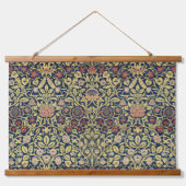 William Morris Violet en Columbine Art Hangend Wandkleed (Voorkant)