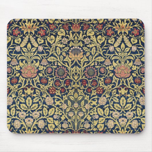 William Morris Violet en Columbine Art Muismat (Voorkant)