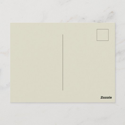 William Morris Violet en Columbine Art Rug Briefkaart (Achterkant)