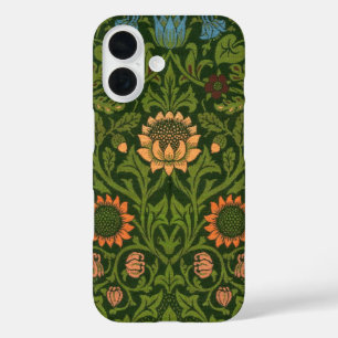 William Morris Violet en Columbine Art Rug iPhone 16 Hoesje