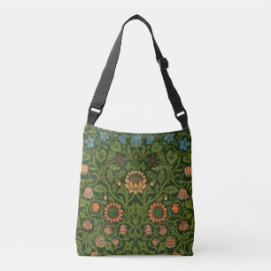 William Morris Violet en Columbine Art Rug Crossbody Tas