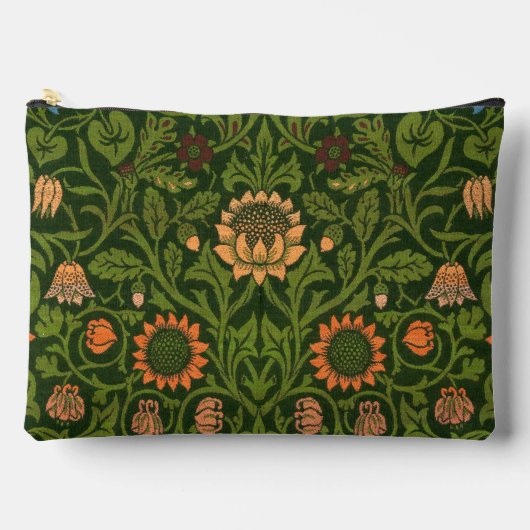 William Morris Violet en Columbine Art Rug Etui (Voorkant)