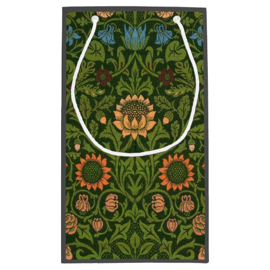 William Morris Violet en Columbine Art Rug Klein Cadeauzakje (Achterkant)